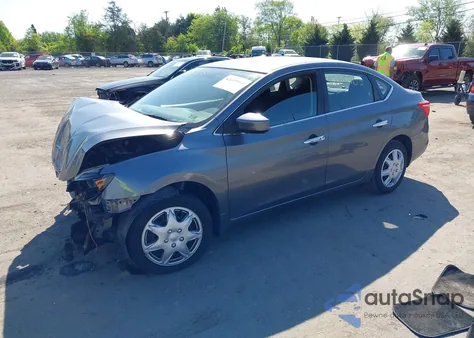 2017 Nissan Sentra Sv from USA, damaged, VIN 3N1AB7AP9HL648456